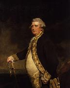 Sir Joshua Reynolds Portrait of Admiral Augustus Keppel Spain oil painting artist